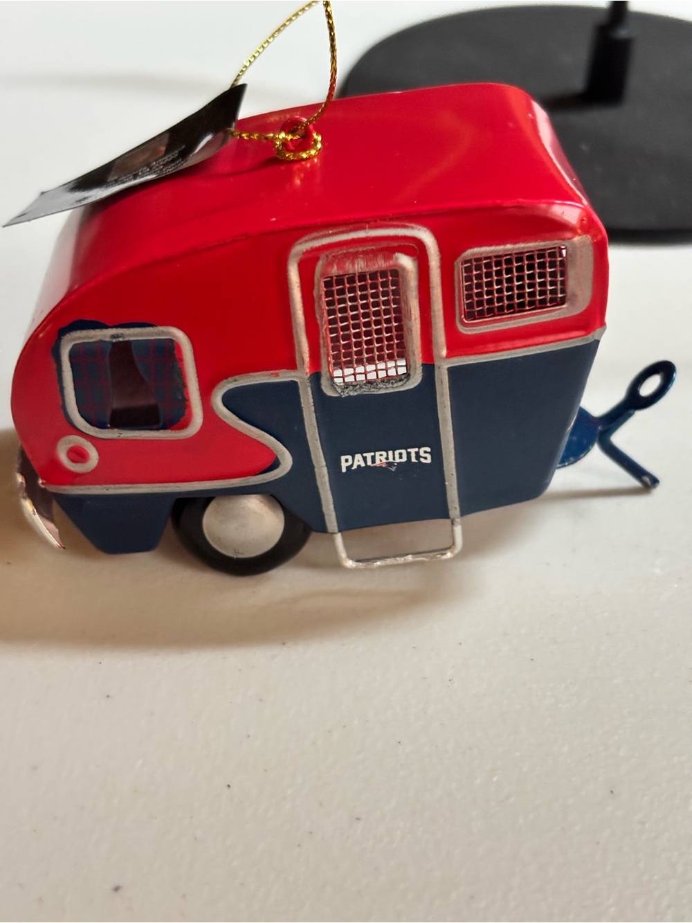 New England Patriots Team Camper Ornament